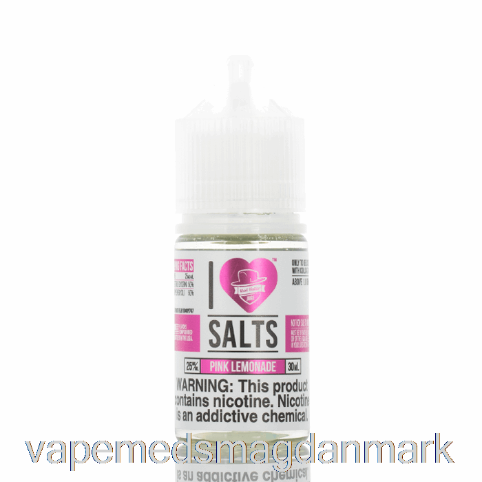 Vape Væske Pink Lemonade - Jeg Elsker Salt - 30ml 25mg